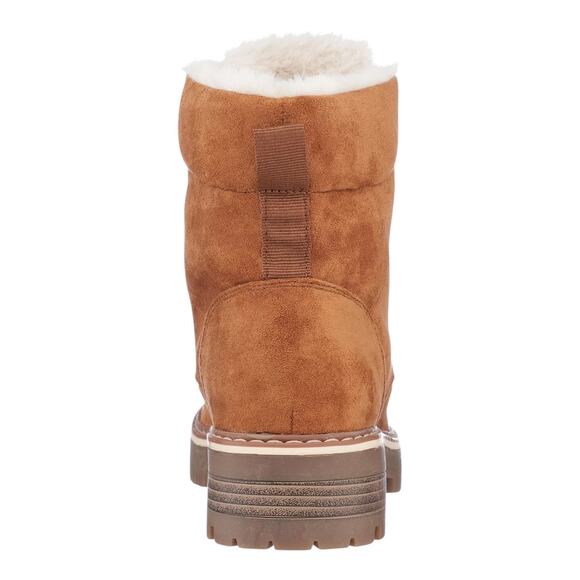 GC Shoes Women's Camila Lace Up Booties Tan Size 9 - Picture 3 of 5